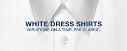 men’s white dress shirts